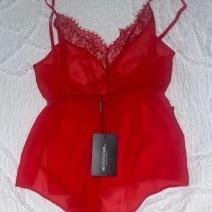 Pretty Little Thing Lingerie Romper - Size XS/S